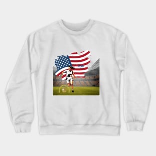 Unisex t-shirt, Women's World Cup t-shirts, USA soccer t-shirts, football t-shirts, women’s sport, empowerment, supporting female athletes Crewneck Sweatshirt